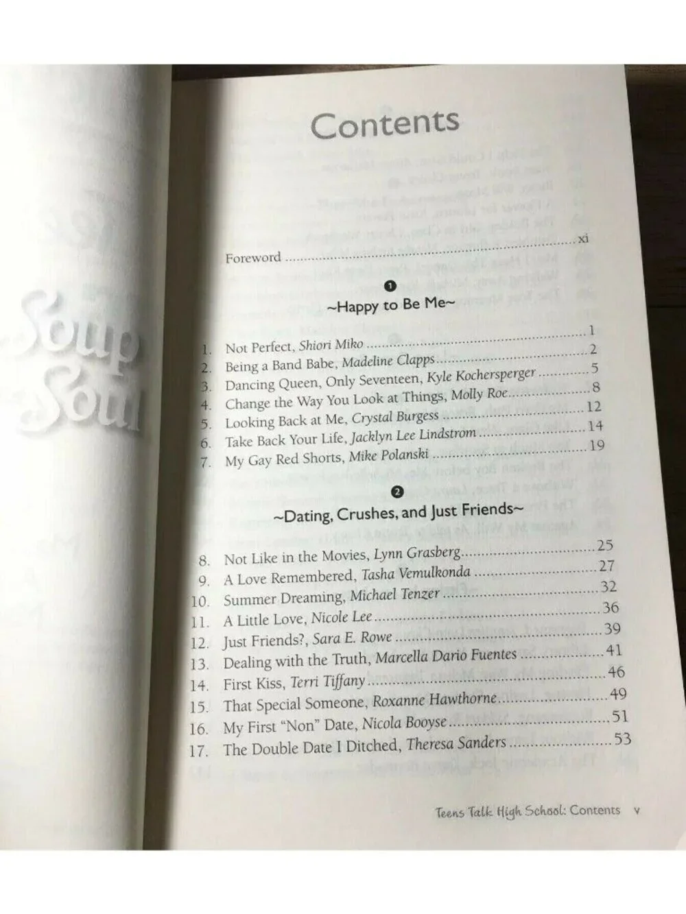Chicken Soup For The Soul: Teens Talk High School 101 Stories Of Life Love NEW